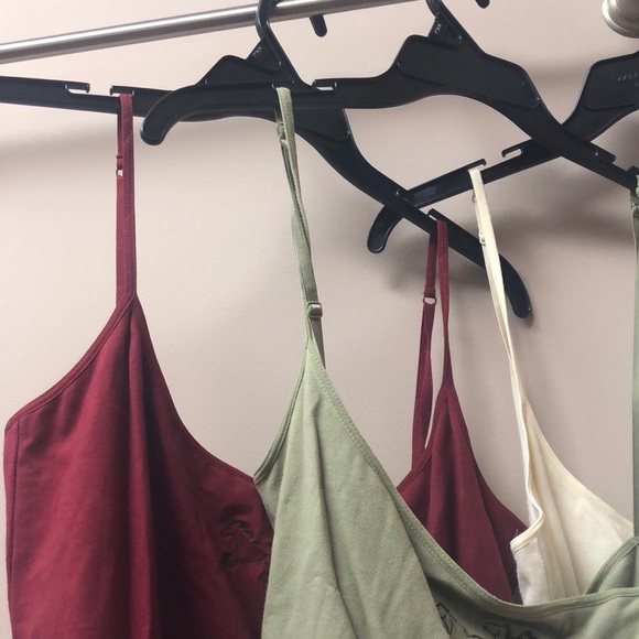 Set of 3 Vintage NWT Wrangler Blues Tank Tops with spaghetti straps - Picture 5 of 6